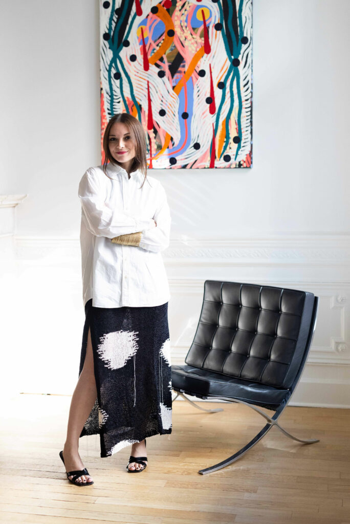 Stéphanie Cheron, fondatrice de MNDS, agence de direction artistique à Bruxelles